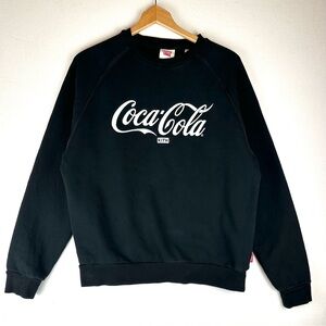 Kith + Coca Cola Embroidered Crewneck Sweatshirt Black Small
